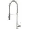 Kitchen Sink Mixer Tap Pullout Spray Spout Single Lever Stainless Steel | Adexa 3047109