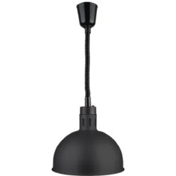Rise & Fall Dome Heat Lamp Black | Adexa A65121502