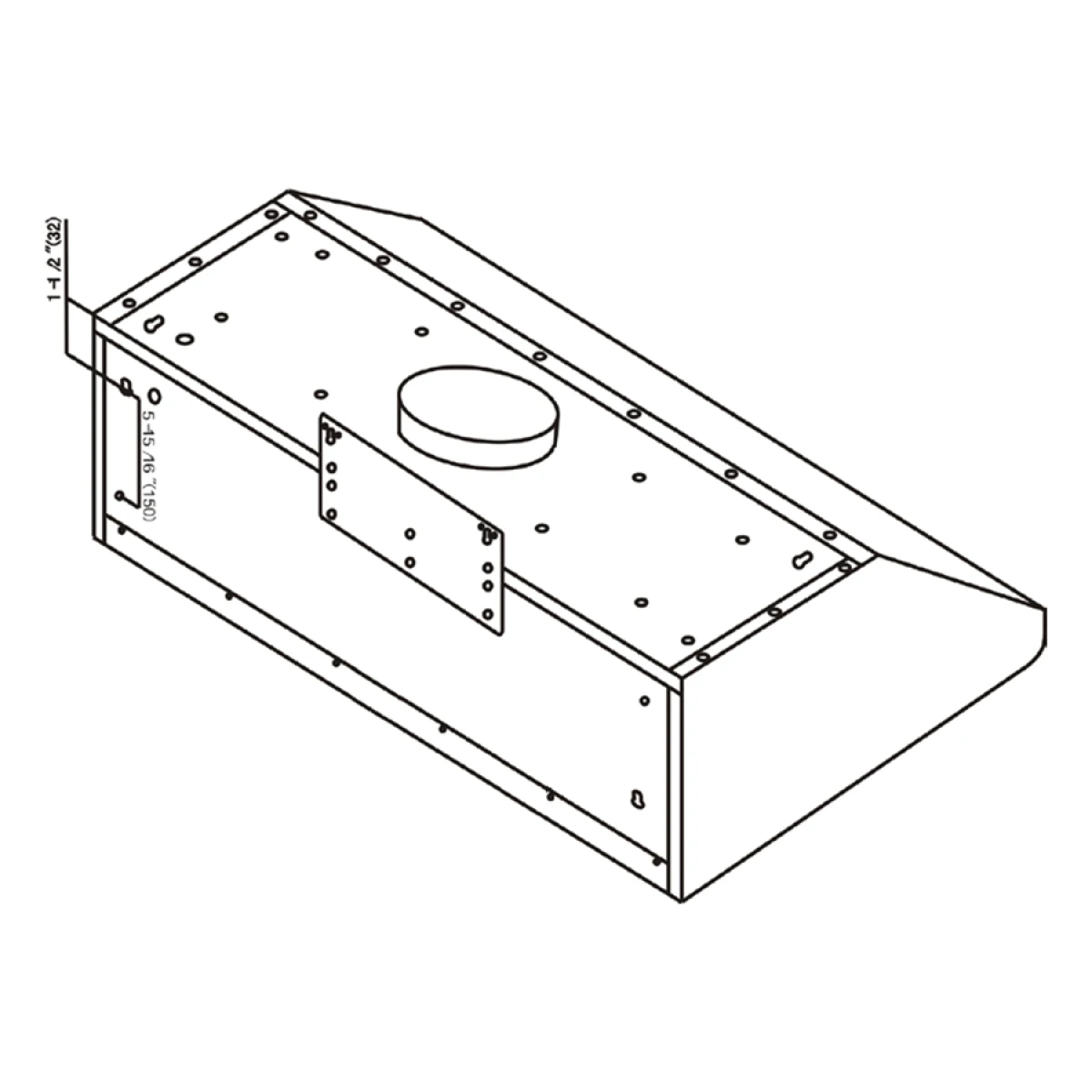 Commercial Extraction Canopy With Filter, Range Hood, Fan, Lights & Speed Control 900mm | Adexa AP238PS8336 - Image 9