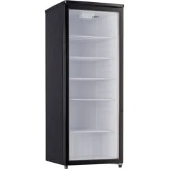 Commercial Display Refrigerator With Glass Door 248 Litres Black | Adexa AX268BVC