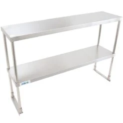 Double Tier Overshelf Stainless Steel 900x300x800mm | Adexa DOS300X900