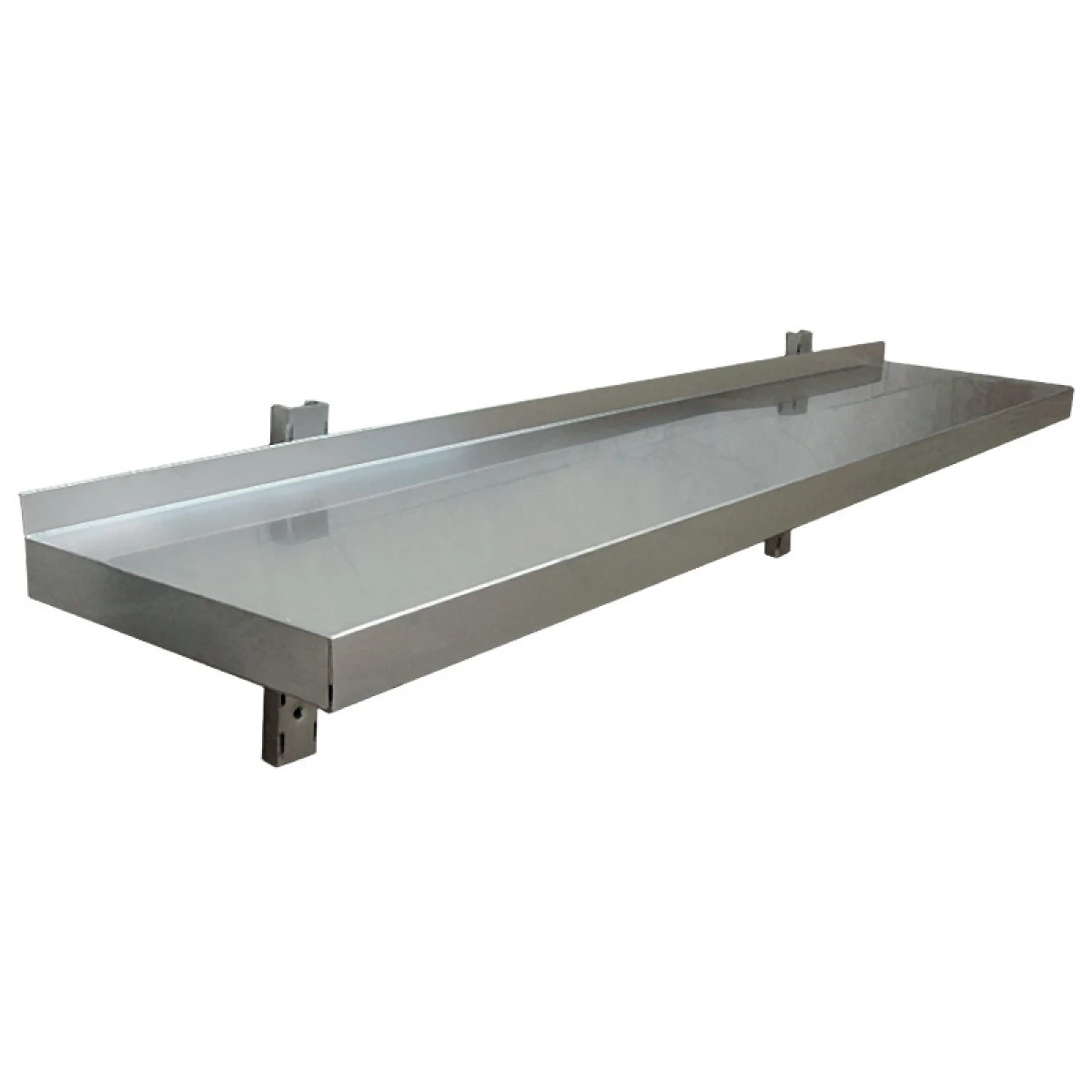 Wall Shelf 1 Level 1600x400mm Stainless Steel | Adexa THWBS1R164