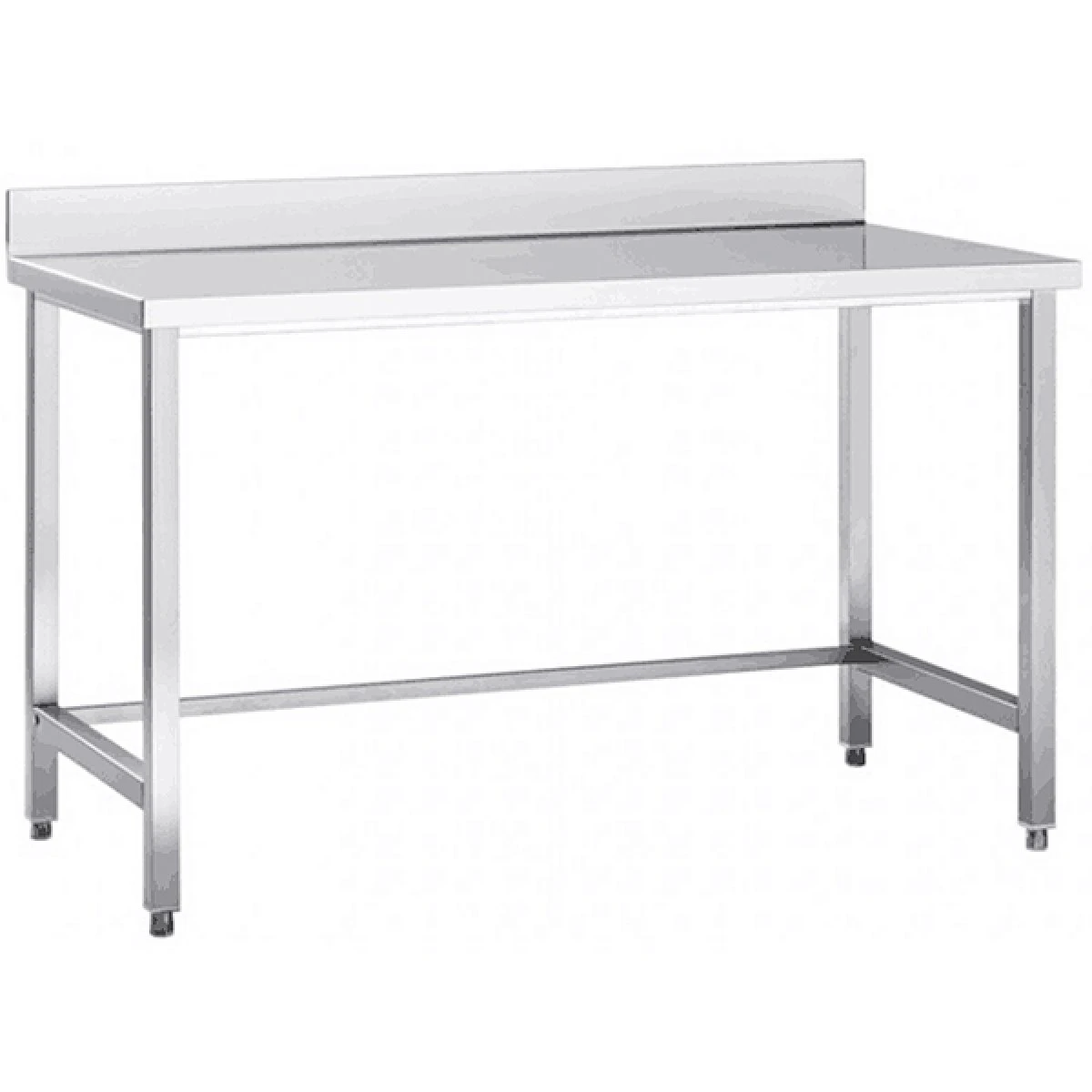 Professional Work Table Stainless Steel No Bottom Shelf Upstand 1000x600x965mm | Adexa DW6100 3 Professional Work Table Stainless Steel No Bottom Shelf Upstand 1000x600x965mm | Adexa DW6100
