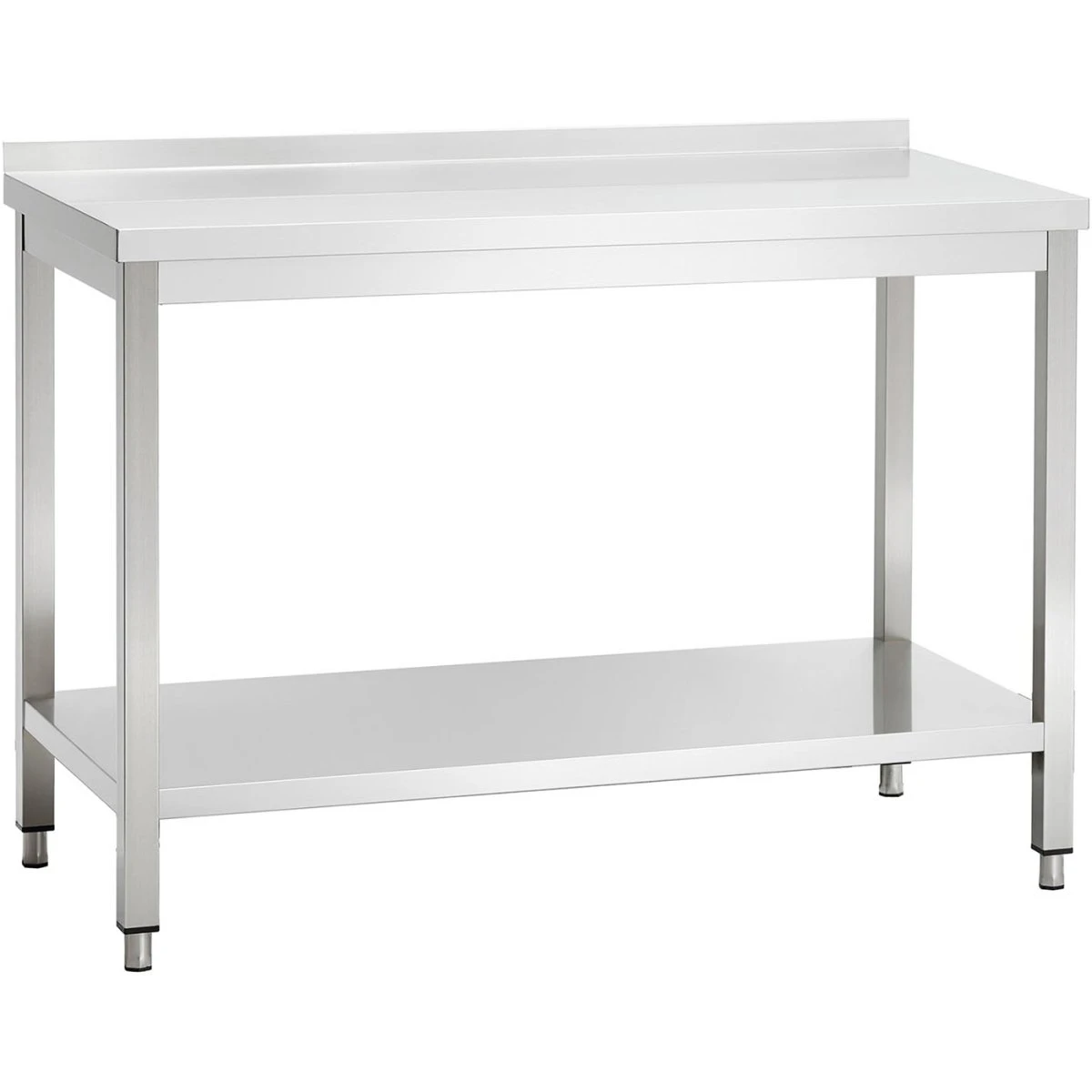 Professional Work Table Stainless Steel Bottom Shelf Upstand 1600x600x900mm | Adexa VT166SLB 3 Professional Work Table Stainless Steel Bottom Shelf Upstand 1600x600x900mm | Adexa VT166SLB