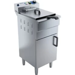 Commercial Fryer Single Electric 16 Litre 3kW Free Standing | Adexa EF161VC