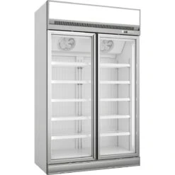 Commercial Display Cooler 1195 Litres Double Hinged Doors Top Mount | Adexa TR101
