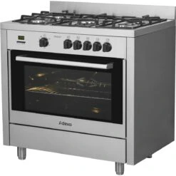 Professional Gas Range 5 Burners 10kW Gas Oven 4.2kW | Adexa G36D085010