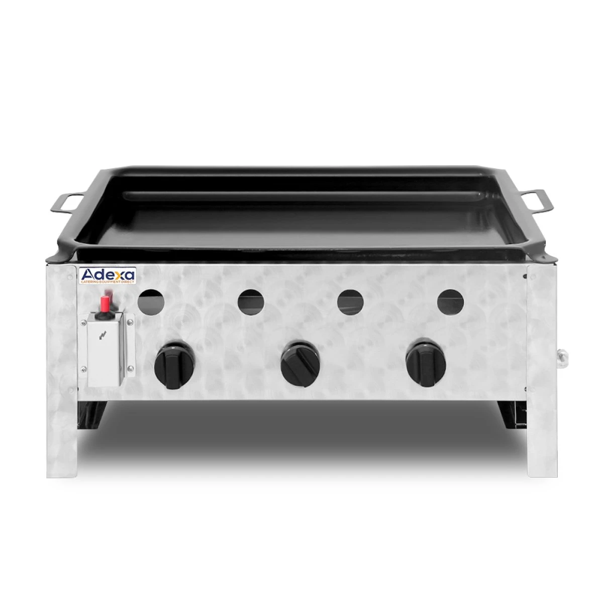 Commercial Gas BBQ Grill 3 Burners Table Top | Adexa GG1103A - Image 2