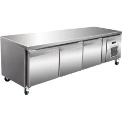 Professional Low Refrigerated Counter / Chef Base 3 Doors 1795x700x650mm | Adexa BASE31