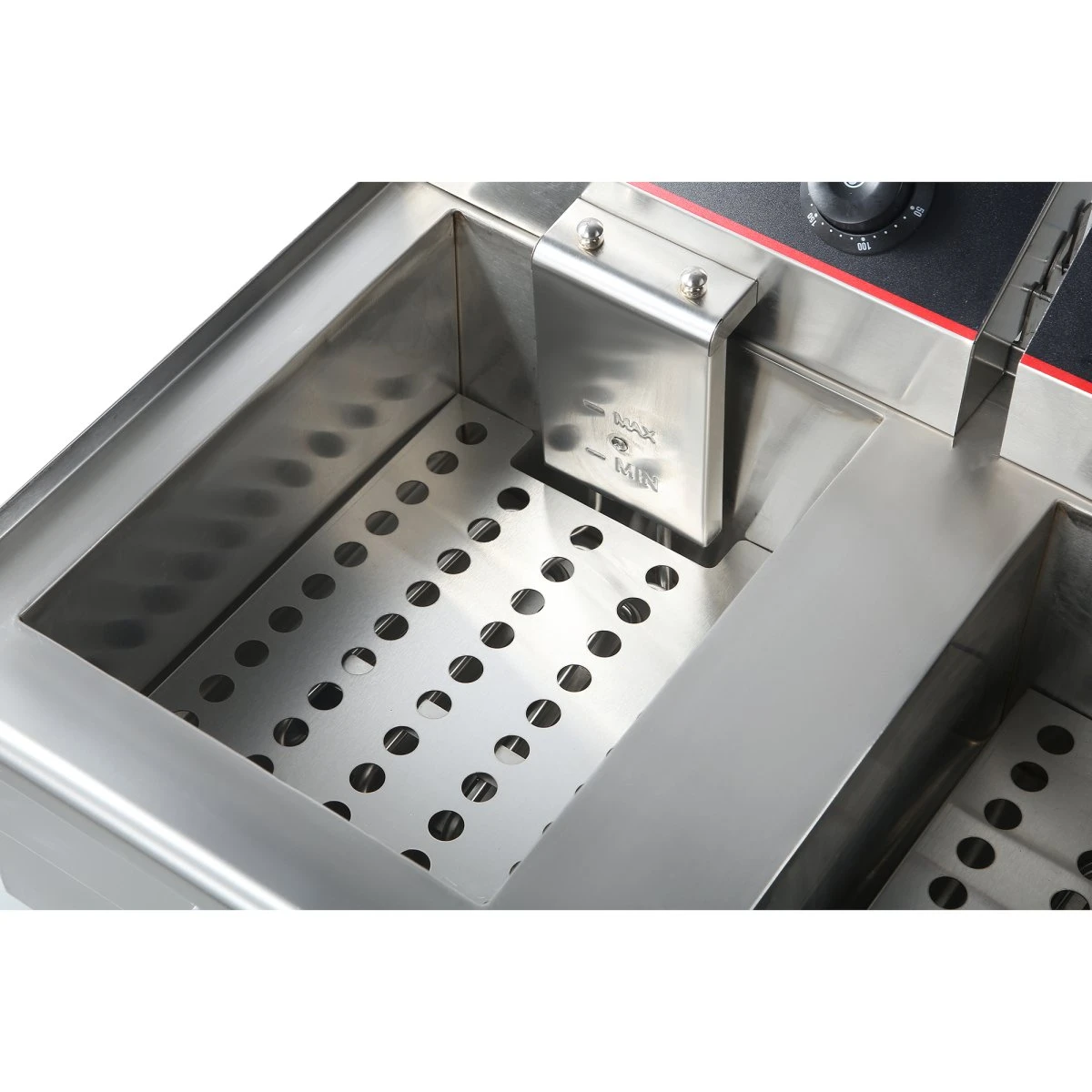 Commercial Fryer Double Electric 2x13 Litre 10kW Countertop | Adexa HEF132V - Image 8