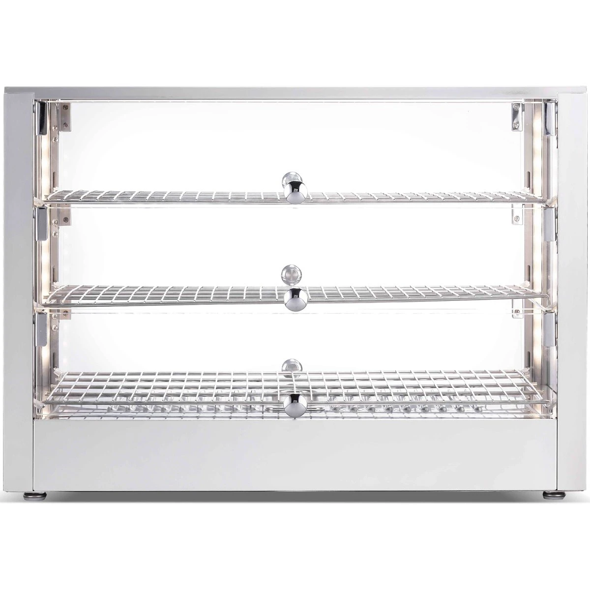 3 Tier Heated Display Case 115 Litres Countertop | Adexa HW115 - Image 3