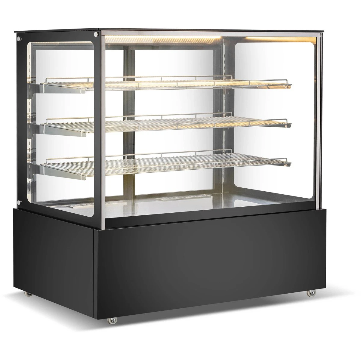 Commercial Heated Display Cabinet 765 Litres Black | Adexa HW471BLACK