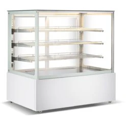 Commercial Heated Display Cabinet 765 Litres White | Adexa HW471WHITE