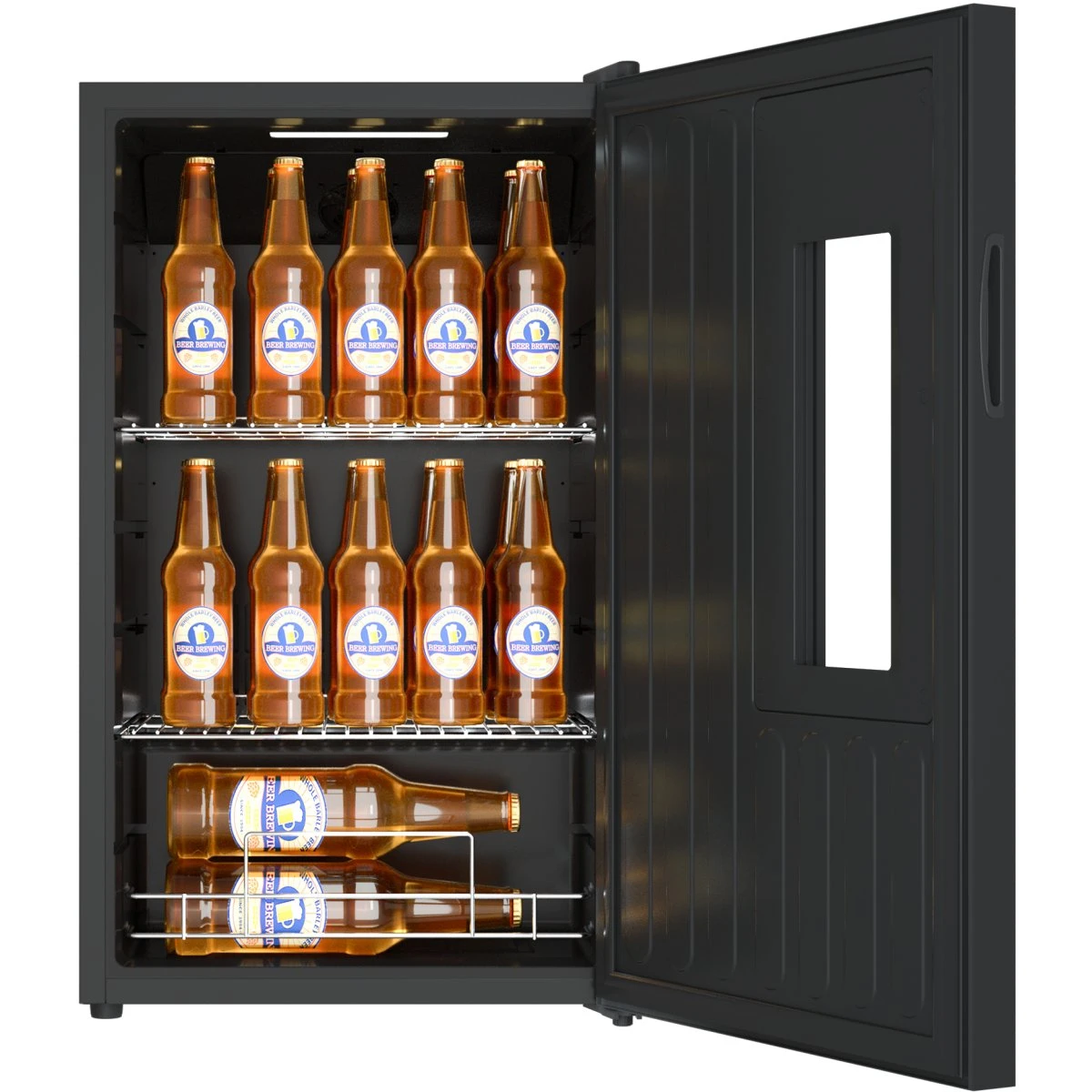 Sub-zero Premium Beer Bottle Cooler 86 Litres | Adexa JC98G - Image 3