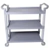 Professional Utility Trolley Multi-purpose 3 Tier Grey1070x500x990mm | Adexa JYXUC407GREY