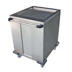 Mobile Dishwasher Rack Trolley Stainless Steel | Adexa MBK55