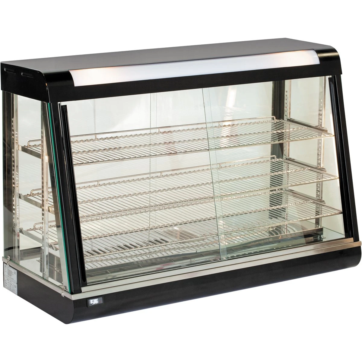 Commercial Heated Display Merchandiser 370 Litres Countertop | Adexa FM48 3 Commercial Heated Display Merchandiser 370 Litres Countertop | Adexa FM48