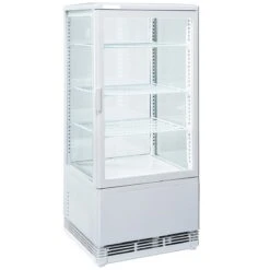 Refrigerated Display Case 3 Grids 78 Litres White Countertop | Adexa RT78LW