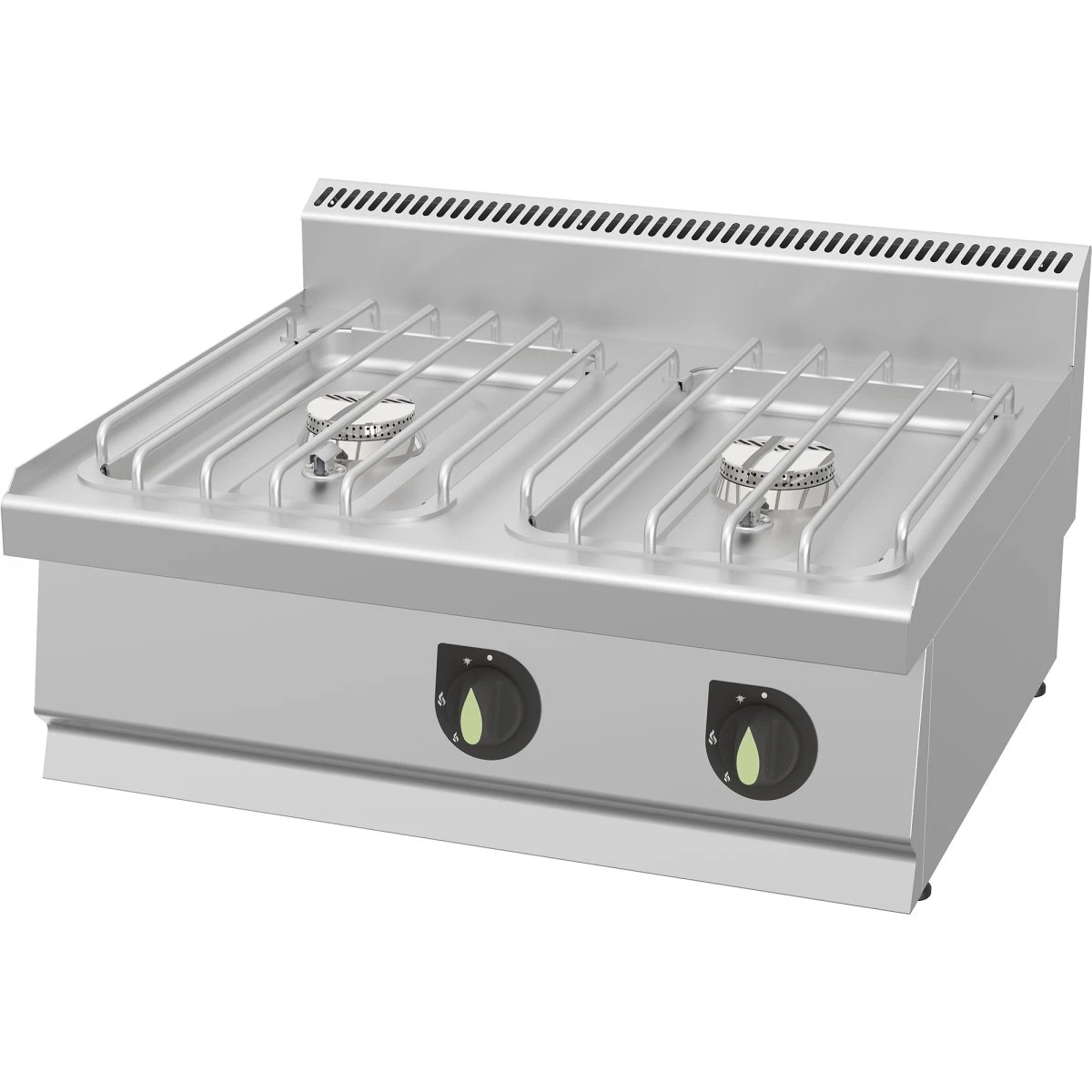 Professional High Power Gas Cooker 2 Burners 19.2kW | Adexa SC8070G