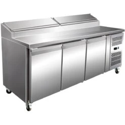 Preparation Counter 3 Doors 8xGN1/3 1795x700x1085mm | Adexa SH37