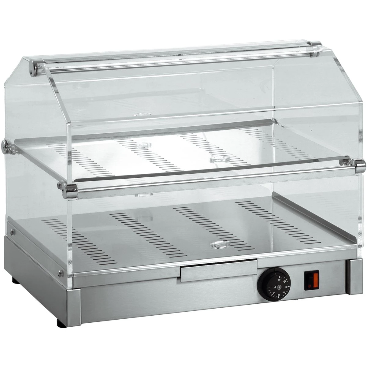 Professional Heated Showcase Display 2 Levels | Adexa SW395 3 Professional Heated Showcase Display 2 Levels | Adexa SW395