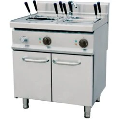 Professional Pasta Cooker Electric 24kW 2x28 Litre Floor Standing | Adexa THCPE80E