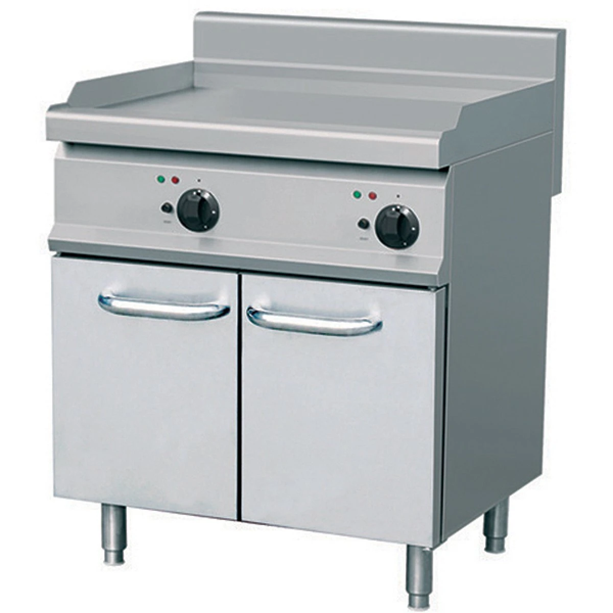 Professional Griddle Electric On Cabinet Base 7.5kW Smooth/Ribbed | Adexa THE7FM8M2C