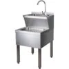 Janitorial Sink & Basin Stainless Steel Depth 600mm | Adexa THHWR56K -Adexa Direct Shop THHWA 1200x1200 2