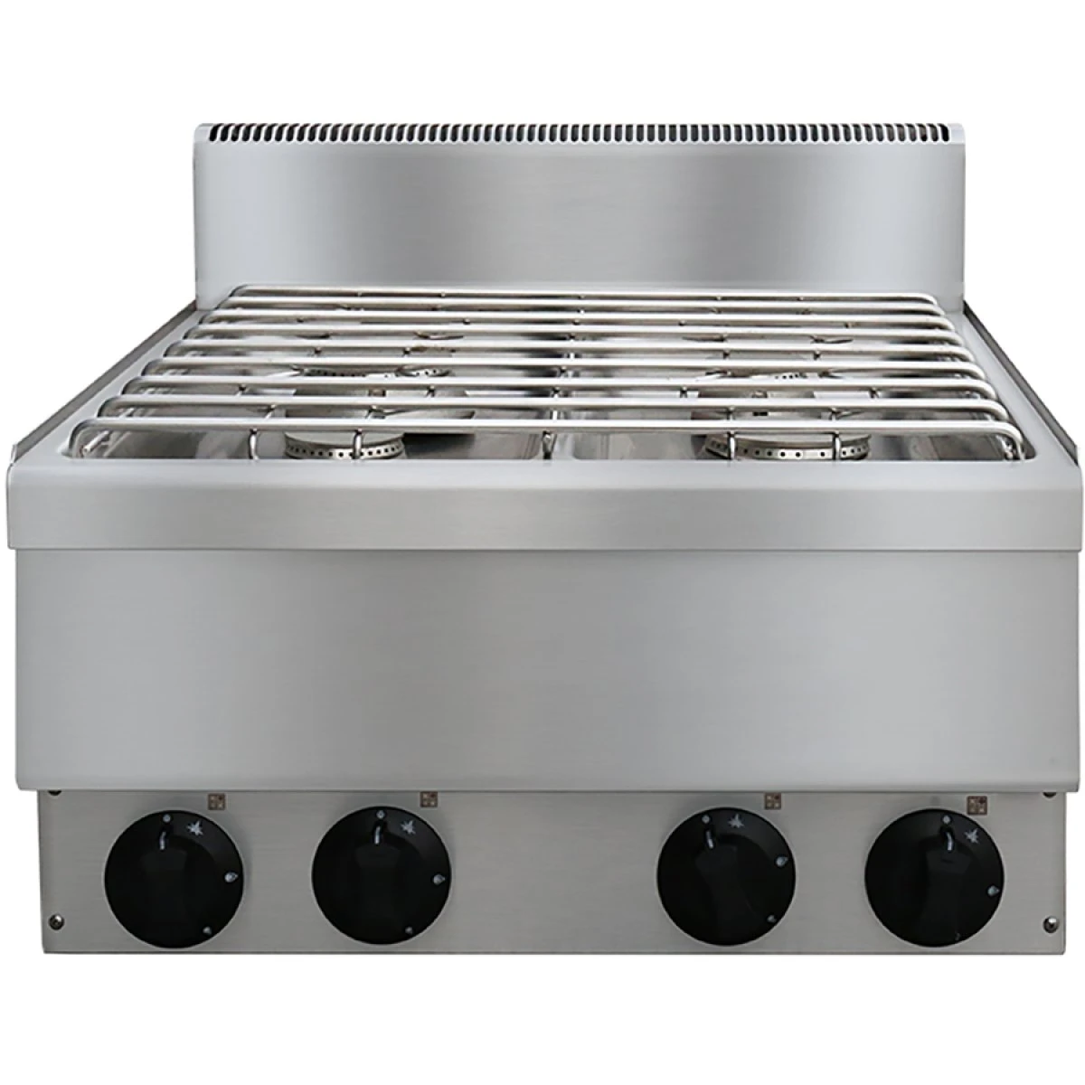 Commercial Countertop Gas Stove 4 Burners 16kW | Adexa THTR4