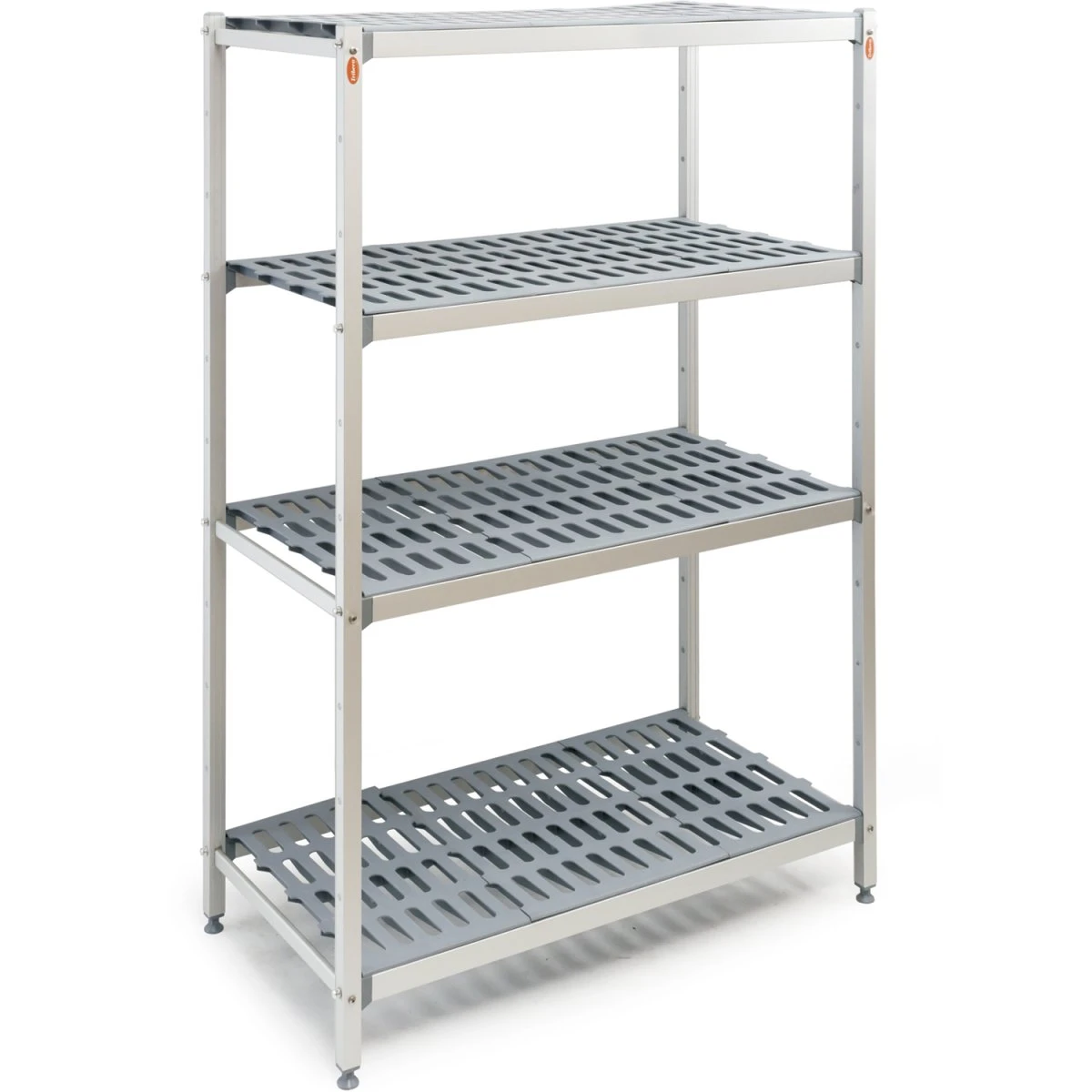GN Shelving Unit 4 Tier 600kg 1205x360x1680mm Aluminium | Adexa TS120536H 3 GN Shelving Unit 4 Tier 600kg 1205x360x1680mm Aluminium | Adexa TS120536H