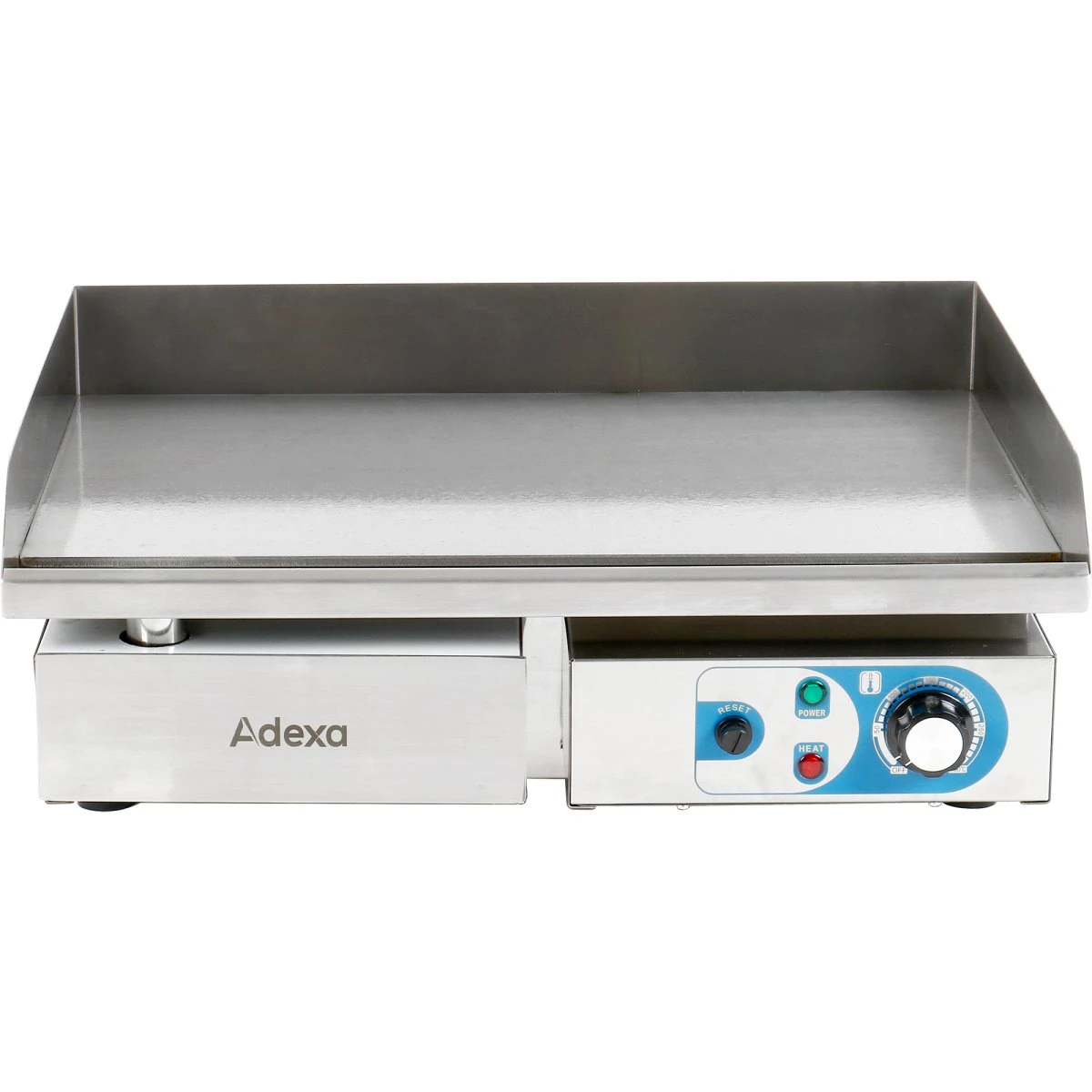 Commercial Griddle Smooth Medium 1 Zone 3kW Electric | Adexa WHEG818AF 4 Commercial Griddle Smooth Medium 1 Zone 3kW Electric | Adexa WHEG818AF - Image 2