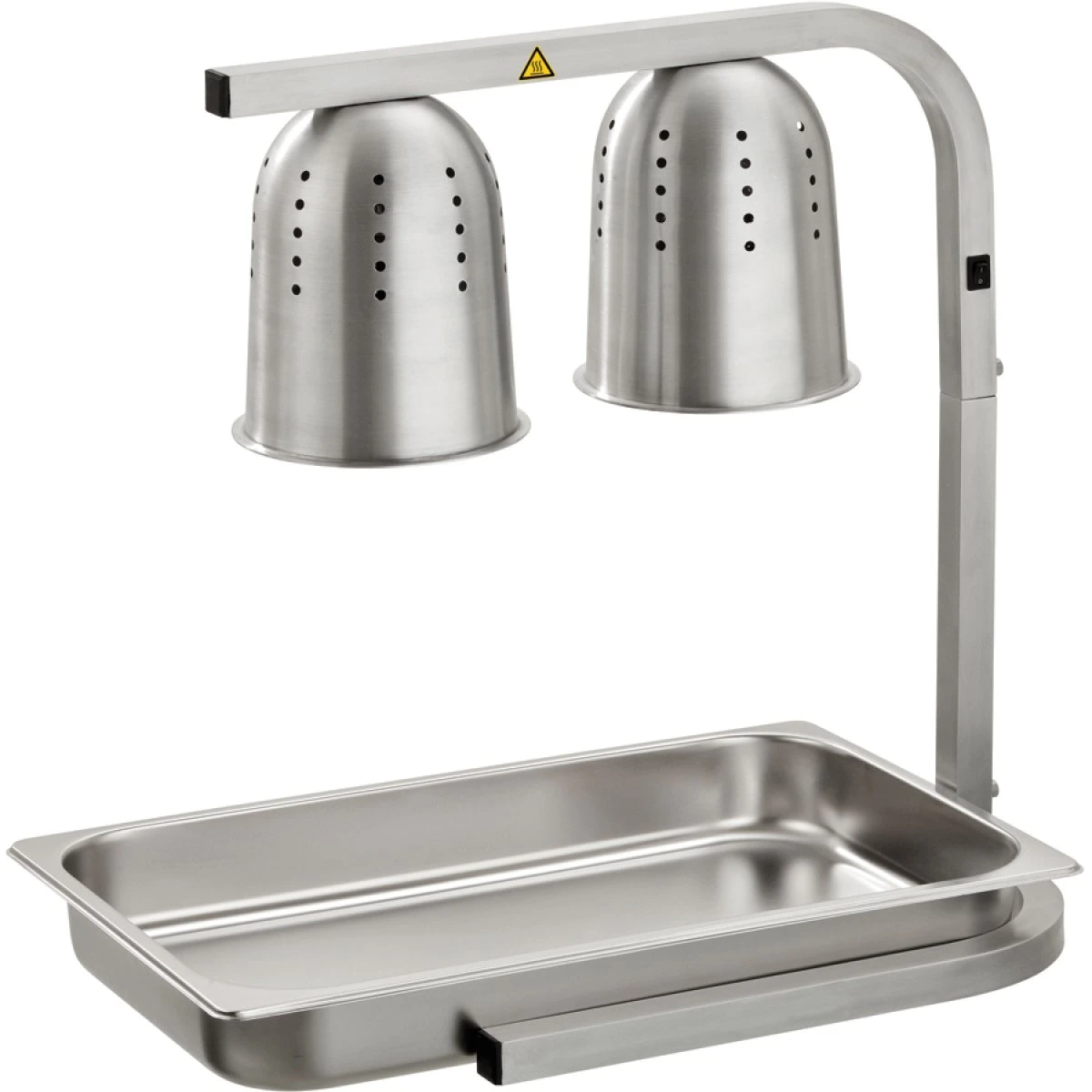 Commercial Food Warmer 2 Heating Lamps GN1/1 | Adexa WL550