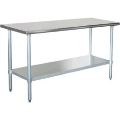 Commercial Work Table Stainless Steel Bottom Shelf 1500x600x900mm | Adexa WTG600X1500