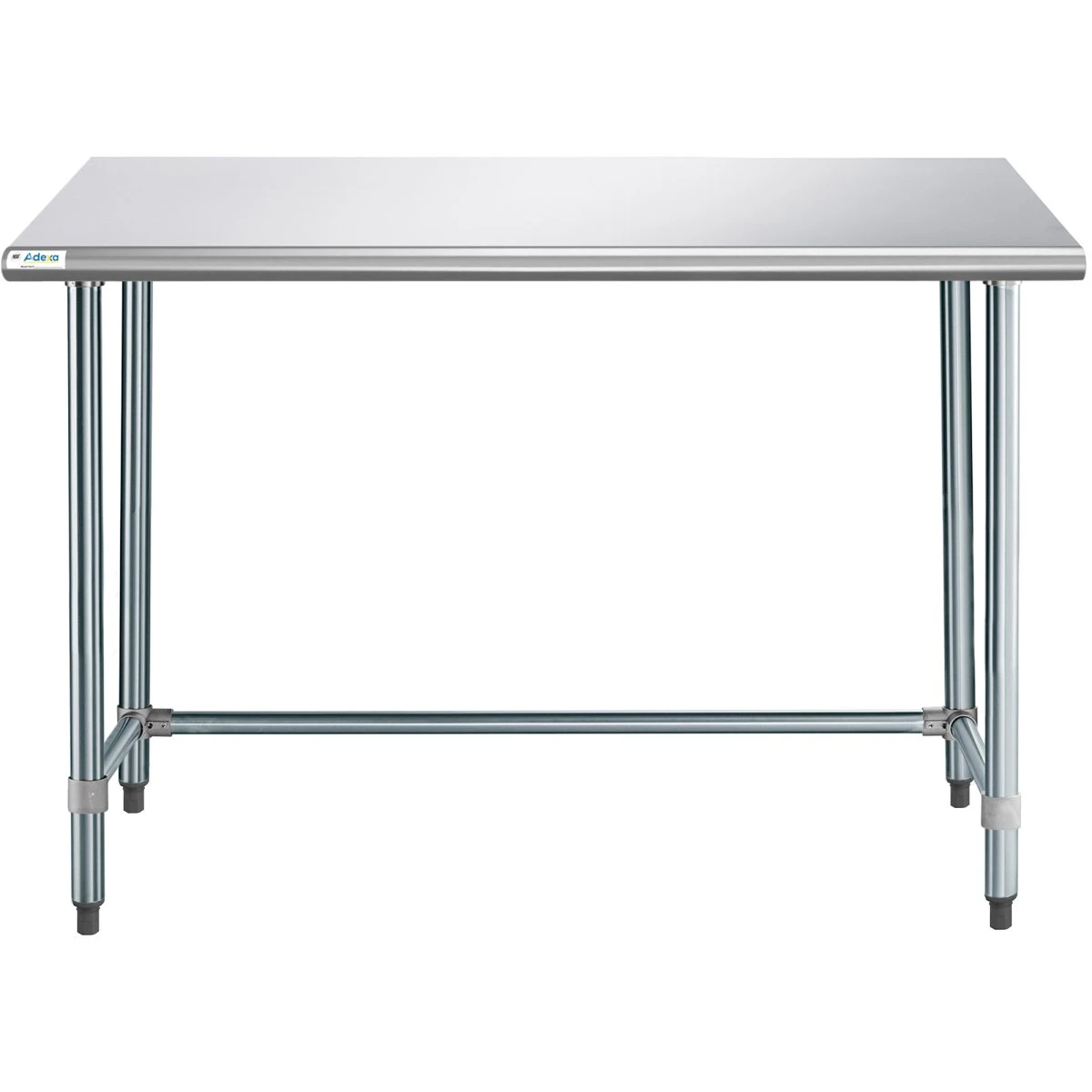 Commercial Work Table Stainless Steel No Bottom Shelf 1520x610x900mm | Adexa WTGOB2460418 4 Commercial Work Table Stainless Steel No Bottom Shelf 1520x610x900mm | Adexa WTGOB2460418 - Image 2