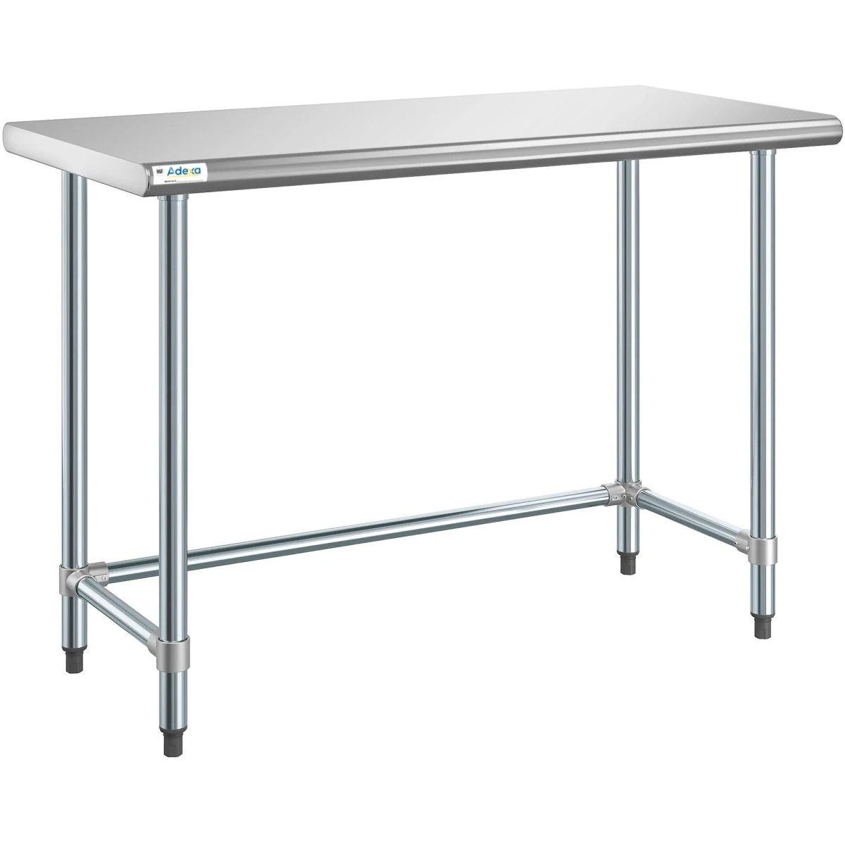 Commercial Work Table Stainless Steel No Bottom Shelf 1520x610x900mm | Adexa WTGOB2460418 3 Commercial Work Table Stainless Steel No Bottom Shelf 1520x610x900mm | Adexa WTGOB2460418